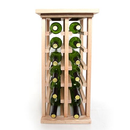 Narrow best sale bottle rack